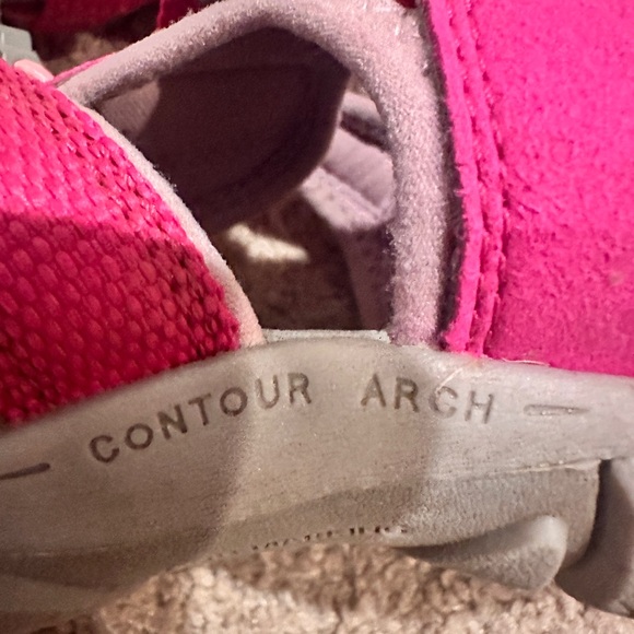 Little Kids' Keen Seacamp II CNX Sz 3 Very Berry / Dawn Pink Sz 1 Barely Worn - Picture 14 of 16
